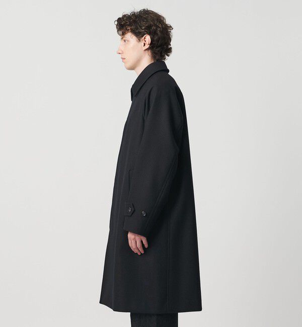 UNITED ARROWS「ウーステッドメルトン バルマカーンコート」|ステンカラーコート|