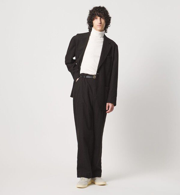 UNITED ARROWS「＜District＞シュリンク サージ ベイカースラックス」|スラックス|