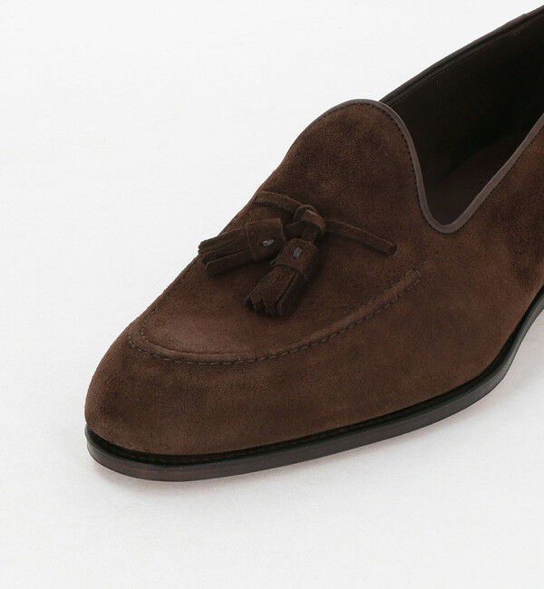 UNITED ARROWS「＜CARMINA＞スエード タッセルローファー」|ビジネス・ドレスシューズ|