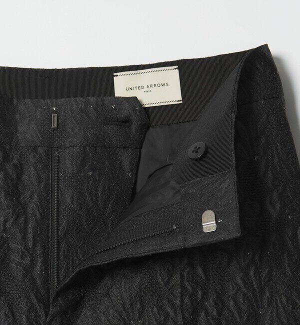 UNITED ARROWS「GISHA 2トーン ジャガード パンツ」|スラックス|