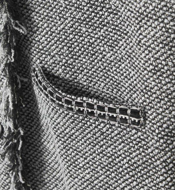 UNITED ARROWS「2トーン ツイードライク ベスト」|ベスト・ジレ|