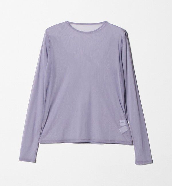 UNITED ARROWS「チュール ジャージー カットソー」|Tシャツ・カットソー|LILAC