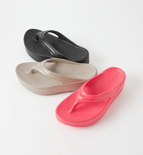 UNITED ARROWS green label relaxing「＜OOFOS＞OOmega プラットフォーム サンダル / ウーメガ」|サンダル|