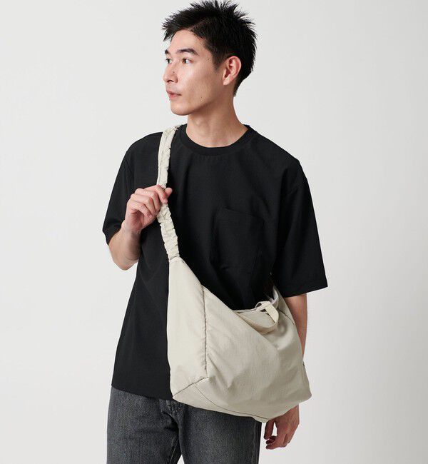 UNITED ARROWS green label relaxing「【別注】＜fellowww＞2WAY  M ショルダー バッグ」|ショルダー・メッセンジャー|NATURAL