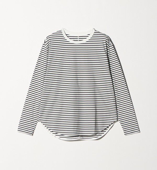 UNITED ARROWS green label relaxing「ラウンドヘム スムース ロングスリーブ プルオーバー」|Tシャツ・カットソー|