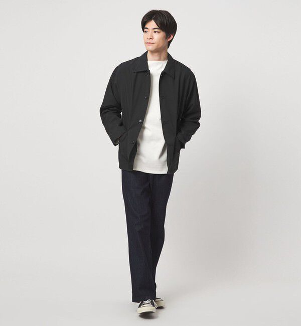 UNITED ARROWS green label relaxing「【WEB限定】ドライポリエステル カバーオール -吸水速乾-」|ブルゾン・スタジャン|