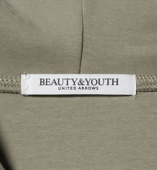 BEAUTY&YOUTH UNITED ARROWS「【WEB限定 Wardrobe DAILY MINIMAL】ダンボールスウェット ダブルジップパーカー」|パーカー|