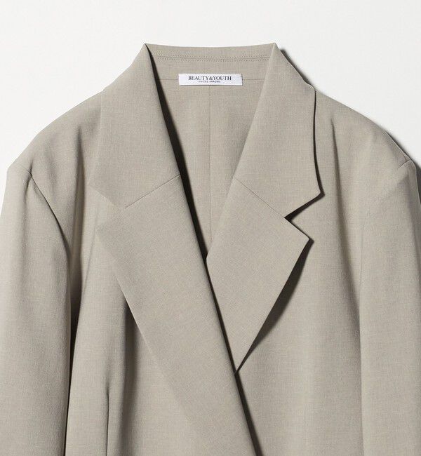 BEAUTY&YOUTH UNITED ARROWS「2ボタン ダブルジャケット 吸水速乾 防シワ UV」|テーラードジャケット|