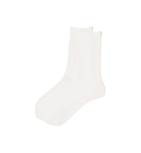 Demi-Luxe BEAMS 「シアー ミドルソックス」|その他|WHITE