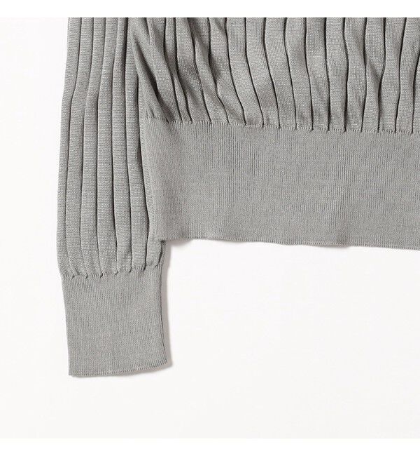 Demi-Luxe BEAMS 「【別注】SLOANE / シルク 襟付き プルオーバー」|ニット・セーター|