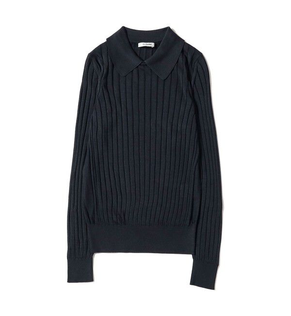 Demi-Luxe BEAMS 「【別注】SLOANE / シルク 襟付き プルオーバー」|ニット・セーター|
