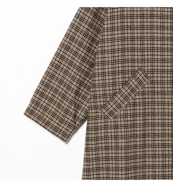 BEAMSBOY「ガンクラブ チェック コート」|ダッフルコート|