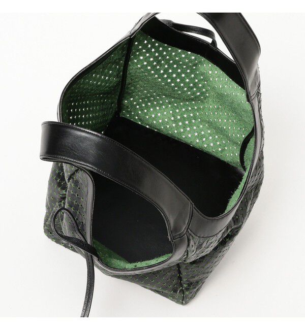 Ray BEAMS 「☆パンチング バッグ」|ハンドバッグ|