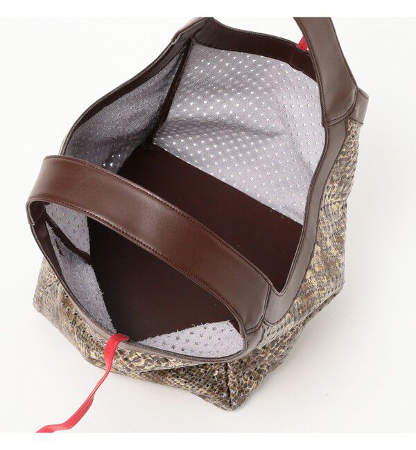 Ray BEAMS 「☆パンチング バッグ」|ハンドバッグ|