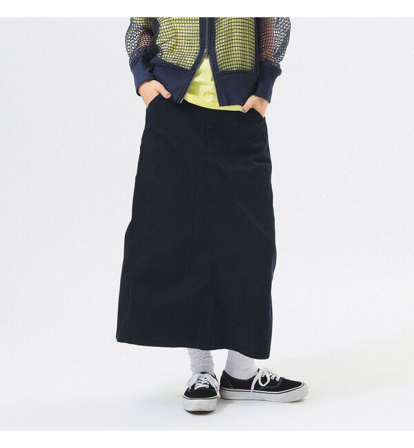 BEAMSBOY「ダブルニー タイト スカート」|スカート|