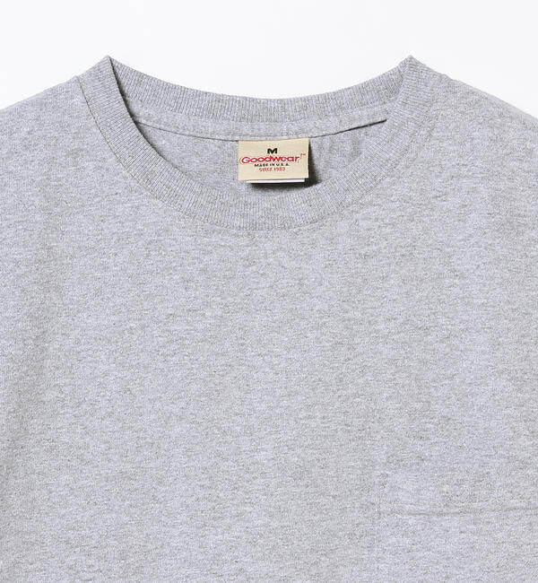 BEAMS「Goodwear / ポケット ロング スリーブ Tシャツ」|Tシャツ・カットソー|