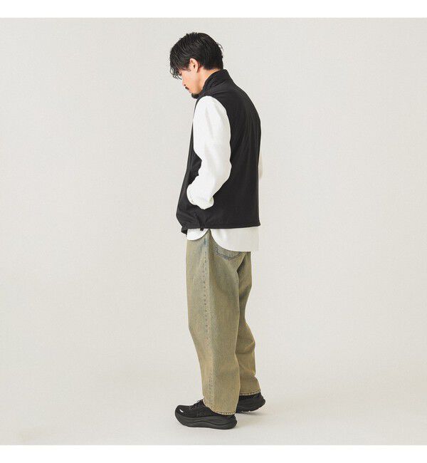 BEAMS「ワイド テーパード デニム」|デニム|