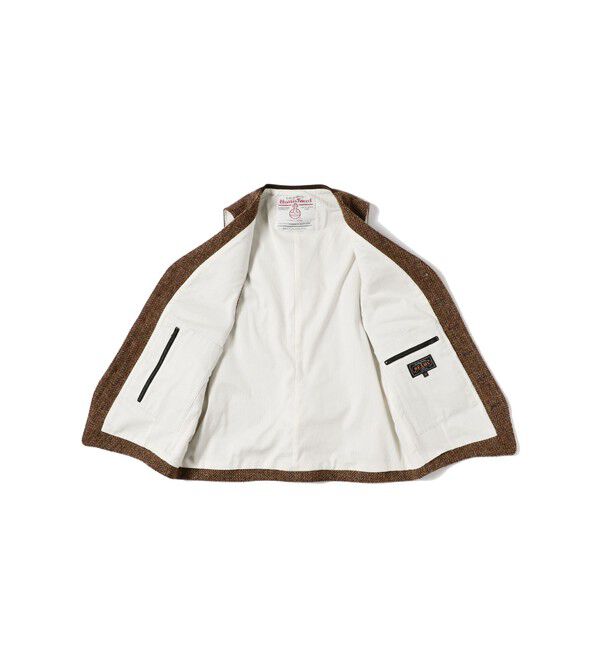 BEAMS PLUS「BEAMS PLUS / ハリスツイード ベスト」|ベスト・ジレ|