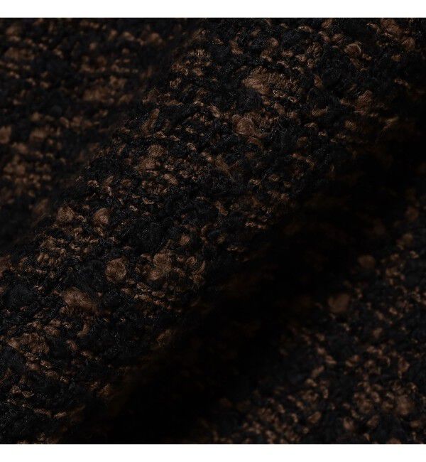 BEAMS「5ゲージ ツイーディー クルーネック ニット」|ニット・セーター|