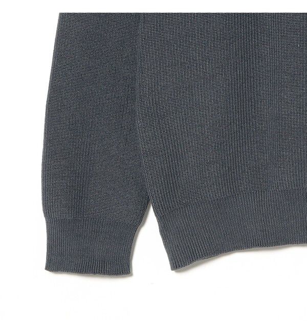 BEAMS「12ゲージ アゼ ニットポロ」|ニット・セーター|