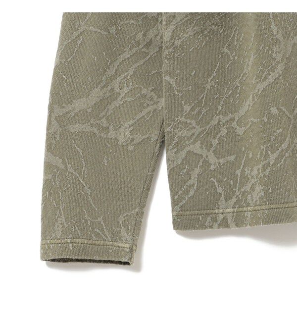 BEAMS「スプラッシュ ジャカード ロングスリーブ Tシャツ」|Tシャツ・カットソー|