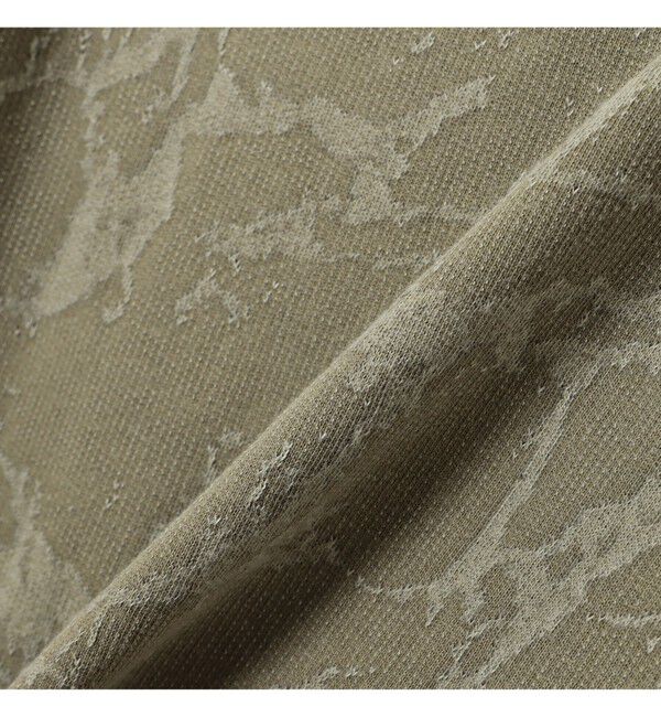 BEAMS「スプラッシュ ジャカード ロングスリーブ Tシャツ」|Tシャツ・カットソー|