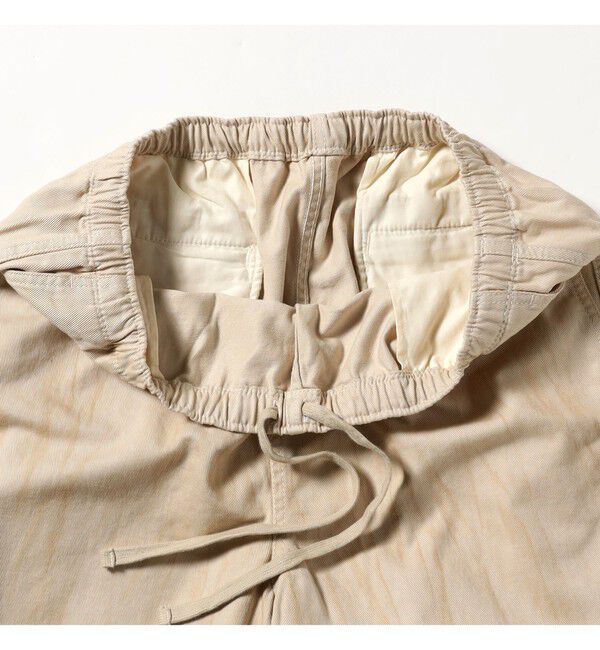 BEAMS「ワイド ダスティー イージーパンツ」|チノ|