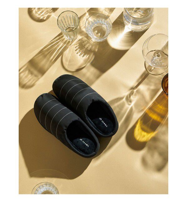 BEAMS「【別注】SUBU / フェイク ヌバック サンダル」|その他|