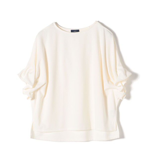 SHIPS for women「ゴムスリーブポンチプルオーバー」|Tシャツ・カットソー|