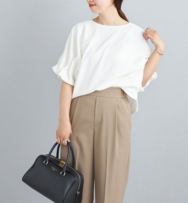 SHIPS for women「ゴムスリーブポンチプルオーバー」|Tシャツ・カットソー|