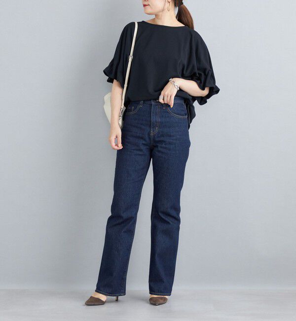 SHIPS for women「ゴムスリーブポンチプルオーバー」|Tシャツ・カットソー|