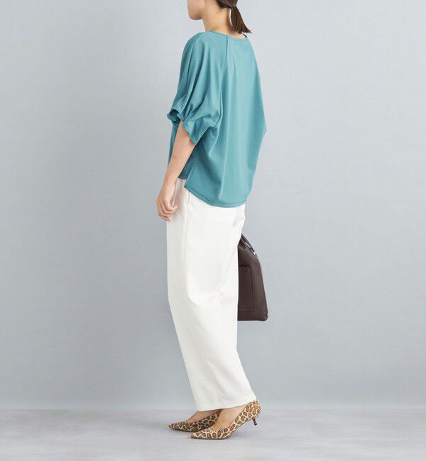 SHIPS for women「ゴムスリーブポンチプルオーバー」|Tシャツ・カットソー|