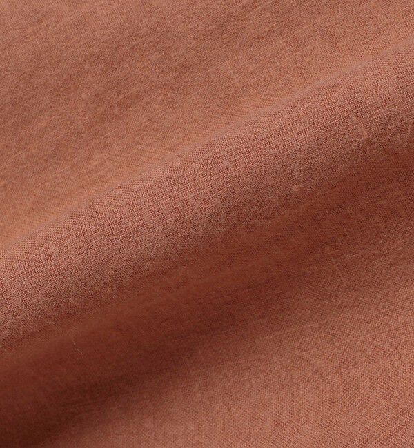 SHIPS「SHIPS: リネン キャンバス リラックスフィット バンドカラーシャツ」|シャツ・ブラウス|