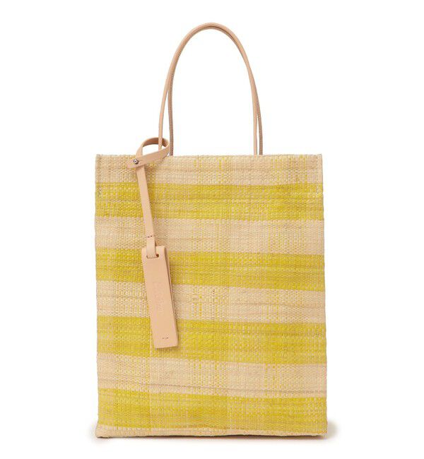 SHIPS for women「ELESAC:PAPIRO S CHECK◇」|トートバッグ|