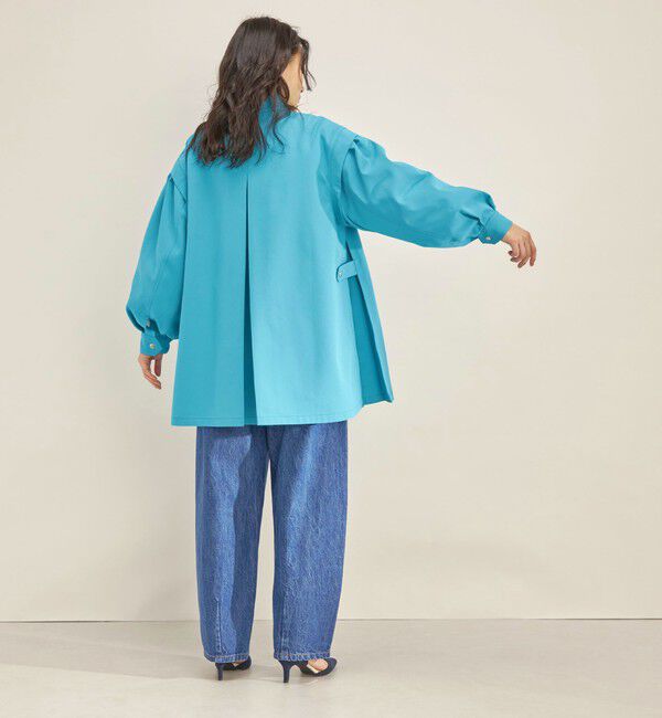 SHIPS for women「強撚 ギャバ スタンドカラー ハーフ コート ◇」|その他|