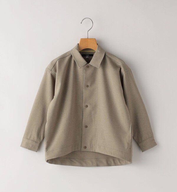 SHIPS KIDS「SHIPS KIDS:100～130cm / ドローストリング シャツ」|シャツ・ブラウス|