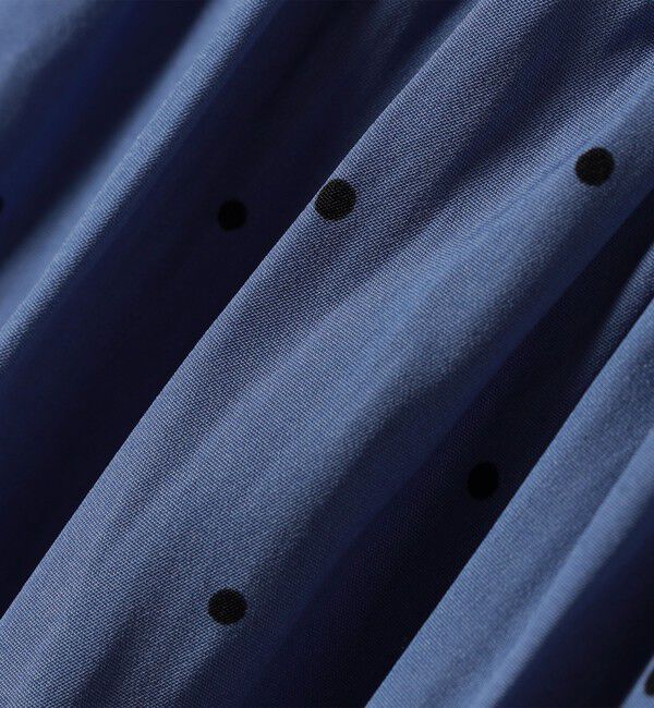 SHIPS Colors 「SHIPS Colors:〈洗濯機可能〉サテン ギャザー 5分袖 シャツ◇」|シャツ・ブラウス|