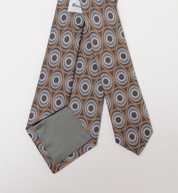SHIPS「Errico Formicola: プリント サークル コモン ネクタイ」|ネクタイ・蝶ネクタイ|