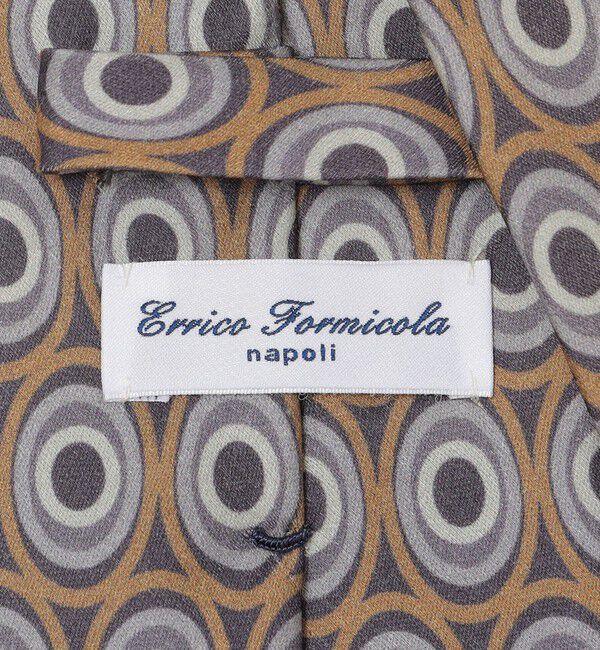 SHIPS「Errico Formicola: プリント サークル コモン ネクタイ」|ネクタイ・蝶ネクタイ|