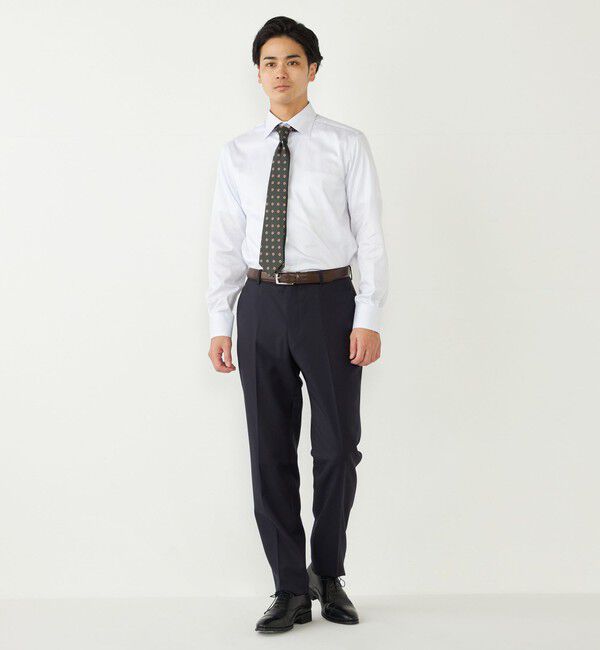 SHIPS Colors 「SHIPS Colors: ストライプ ワイドカラー ドレスシャツ」|シャツ・ブラウス|