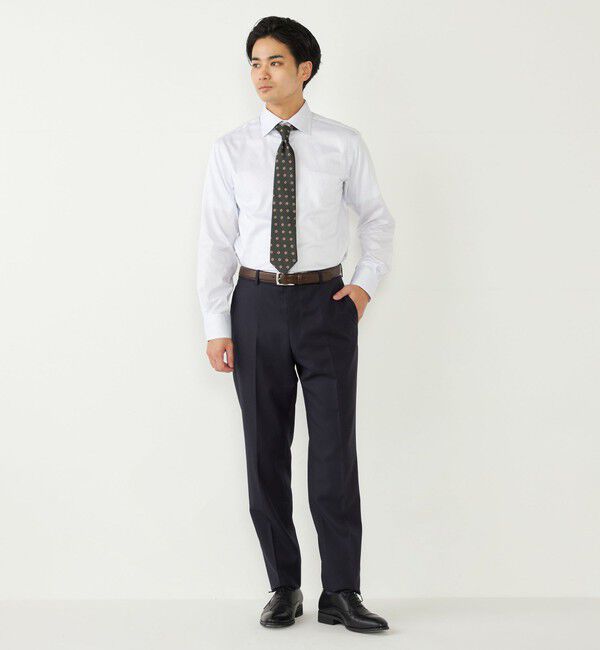 SHIPS Colors 「SHIPS Colors: ストライプ ワイドカラー ドレスシャツ」|シャツ・ブラウス|