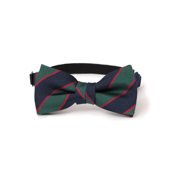 SHIPS KIDS「SHIPS KIDS:ストライプ柄 蝶ネクタイ」|ネクタイ・蝶ネクタイ|グリーン