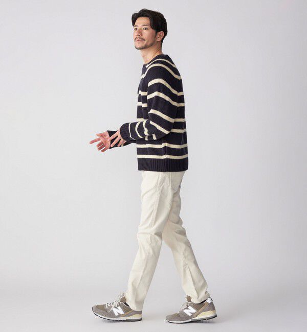 SHIPS「SHIPS: KAKEGAWA コーデュロイ 5ポケット スリム パンツ」|チノ|