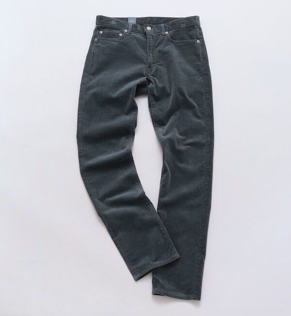 SHIPS「SHIPS: KAKEGAWA コーデュロイ 5ポケット スリム パンツ」|チノ|