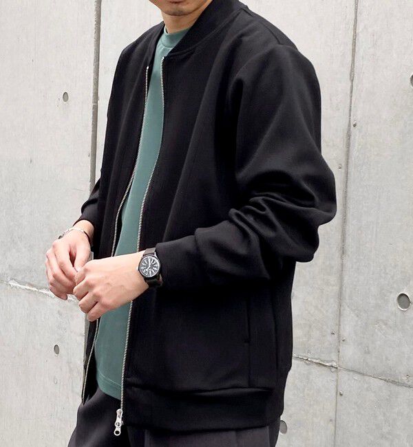 SHIPS any「SHIPS any: <洗濯機可能> カルゼ ポンチ ジップアップ ブルゾン◇」|ブルゾン・スタジャン|