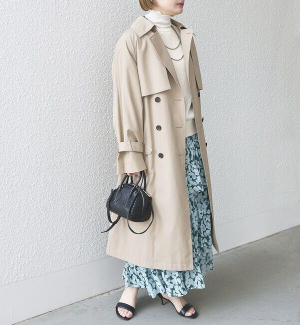 SHIPS for women「〈手洗い可能〉フラワー プリント ティアード スカート 24SS ◇」|スカート|