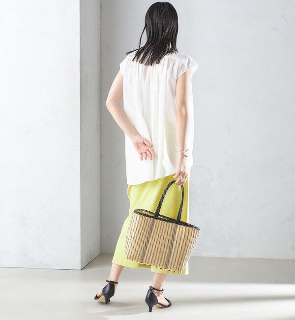 SHIPS for women「〈手洗い可能〉コットン リップル アシメ ブラウス ◇」|シャツ・ブラウス|