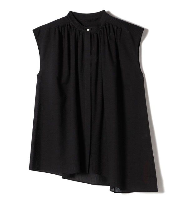 SHIPS for women「〈手洗い可能〉コットン リップル アシメ ブラウス ◇」|シャツ・ブラウス|