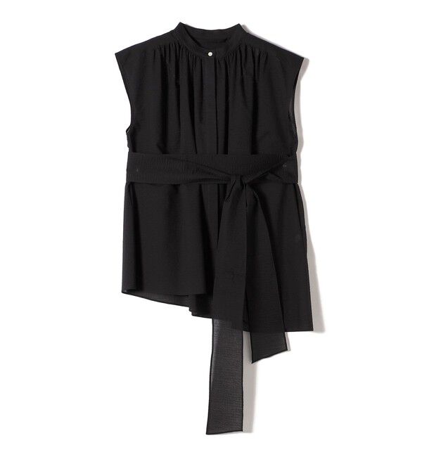 SHIPS for women「〈手洗い可能〉コットン リップル アシメ ブラウス ◇」|シャツ・ブラウス|