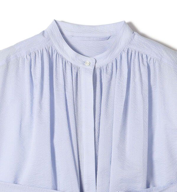 SHIPS for women「〈手洗い可能〉コットン リップル アシメ ブラウス ◇」|シャツ・ブラウス|